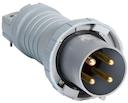 Plug, 11h, 63A, IP67, 3P+E