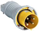Plug, 4h, 63A, IP67, 3P+E