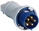 Plug, 9h, 125A, IP67, 3P+N+E