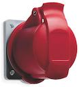 Industrial Socket Outlets Panel Mounting, 2P+E, 16 A, Isol. Transformer V