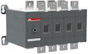 Manual change-over switch, I-O-II -operation, open transition