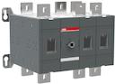 Manual change-over switch, I-O-II -operation, open transition