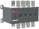 Manual change-over switch, I-O-II -operation, open transition