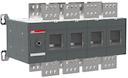 Manual change-over switch, I-O-II -operation, open transition