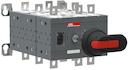 Manual bypass switch, I-O-II -operation, open transition