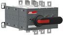 Manual bypass switch, I-O-II -operation, open transition