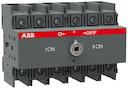 Manual change-over switch, I-O-II -operation, open transition