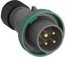 Industrial Plugs, 3P+E, 16A, >50 V