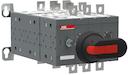 Manual bypass switch, I-O-II -operation, open transition