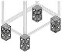 8 galv. sheet corners plinth  h=200mm