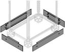 2 f/r plinth flanges h=100mm w=250mm