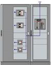 4 brackets for busbars at each height