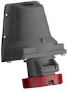 Wall mounted outlets, 3P+E, 16A, 380 … 415 V