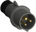 Industrial Plugs, 2P+E, 16A, Optional voltage V