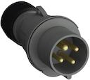 Industrial Plugs, 3P+E, 16A, Optional voltage V