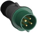 Industrial Plugs, 3P+E, 16A, >50 V