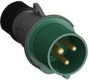 Industrial Plugs, 2P+E, 32A, >50 V