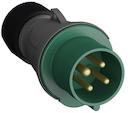 Industrial Plugs, 3P+E, 32A, >50 V