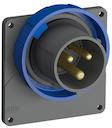 Panel mounted  inlets, 2P+E, 16A, 200 … 250 V