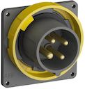 Panel mounted  inlets, 3P+E, 16A, 100 … 130 V