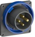 Panel mounted  inlets, 3P+E, 16A, 200 … 250 V