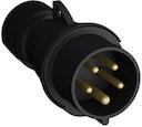 Industrial plugs, 3P+N+E, 32 A,  V
