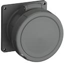 Panel mounted socket outlets, 2P+E, 32A, Optional voltage V