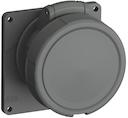 Panel mounted socket outlets, 3P+E, 32A, Optional voltage V