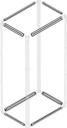 4 galvaniz. sheet crosspieces d=200mm