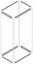 4 galvaniz. sheet crosspieces w=250mm