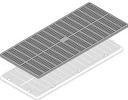 2 ip40 grates aerated panels