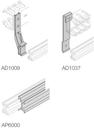 depth adjuster w=600mm