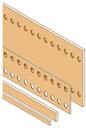 flat copper busbar 100x10 l=1750mm