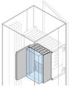 cubicle 4b e1.2 t7 3/4P h. 500x600mm