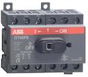 Front operated switch-disconnector