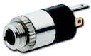 Разъём TRS, mini-jack 3.5 мм, аудио, хромированный