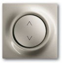 Клавиша для механизма электронного выключателя Busch-Jalousiecontrol 6411 U-101, 6411 U/S-101, 6418 U, реле 6402 U, серия impuls, цвет шампань-металлик
