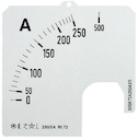 Шкала для амперметра SCL 1/150A A1