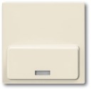 Плата центральная (накладка)для механизма док-станции Busch-iDock 8218 U, серия Basic 55, цвет слоновая кость