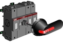 Front operated switch-disconnector