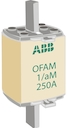 HRC fuse link, aM, NH1, DIN-type