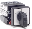1-pole change-over cam switch without 0-pos. with overlapping contacts