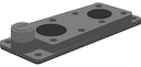 Flange adapter .