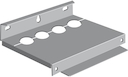Cable entries with holes for ring-flanges, divided .