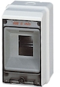FLY IP65 бокс настенный 2-4М прозр.дверь серый