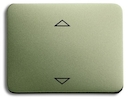 Клавиша для механизма электронного выключателя Busch-Jalousiecontrol 6411 U-101, 6411 U/S-101, 6418 U, реле 6402 U, серия alpha exclusive, цвет палладий