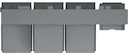 Блок клеммный ZLSP934-3L-R-1