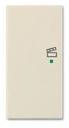ABB Basic 55 Слоновая кость Клавиша двойная левая free@home, сцена