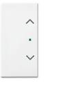 ABB Basic 55 Альпийский белый Клавиша двойная free@home, жалюзи