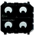 ABB Zenit SDA-F-2.1.PB.1 Сенсор 2-клавишный/светорегулятор 1-канальный free@home